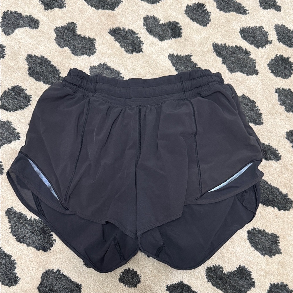 Hotty Hot Black Lululemon Shorts